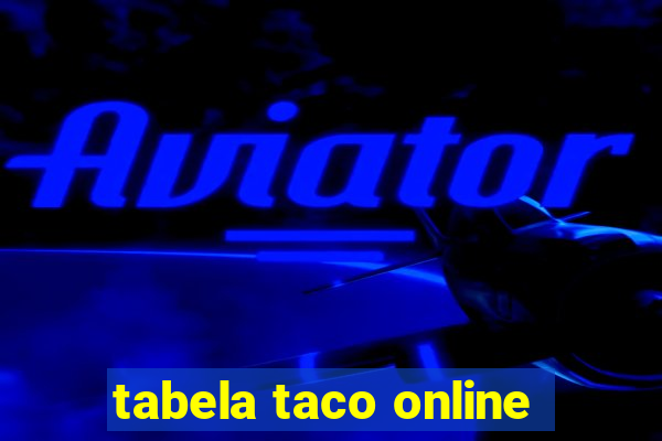 tabela taco online